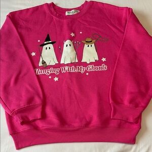 NWOT Women’s Wound Up Vibrant Pink Sweatshirt Size Medium